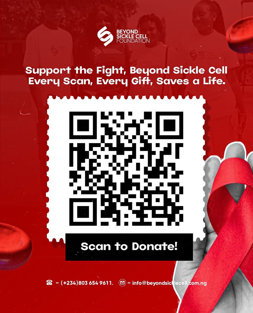 Scan to Donate QR